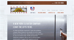 Desktop Screenshot of albanyelevatorny.com